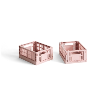 HAY Colour Crate Mini (2 st.) - Blush